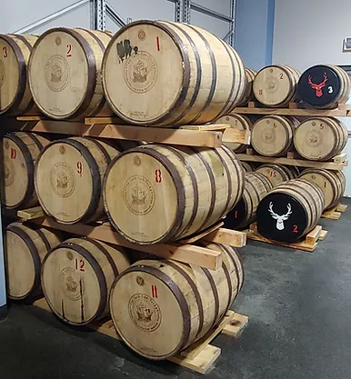barrels rack